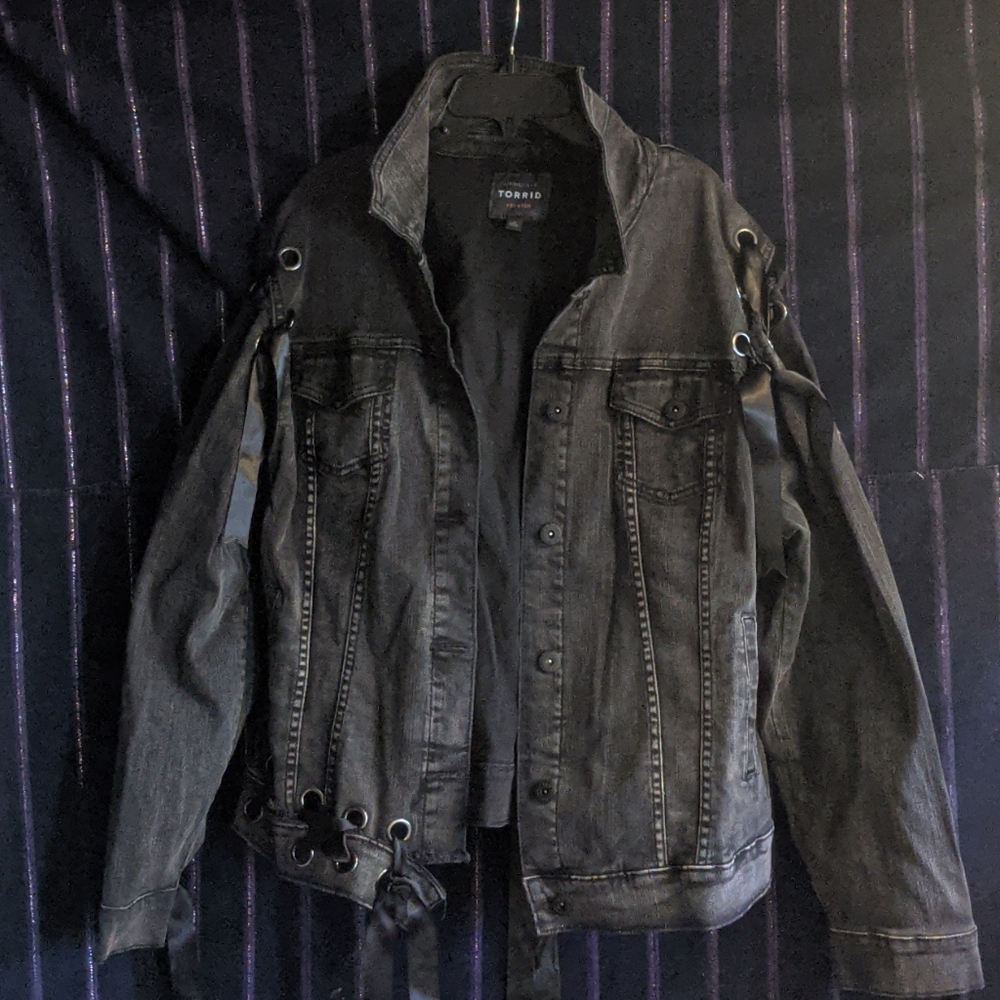 Super Stretchy jacket w/ribbon
